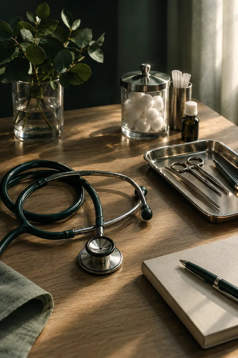 Studio medico, immagine illustrativa